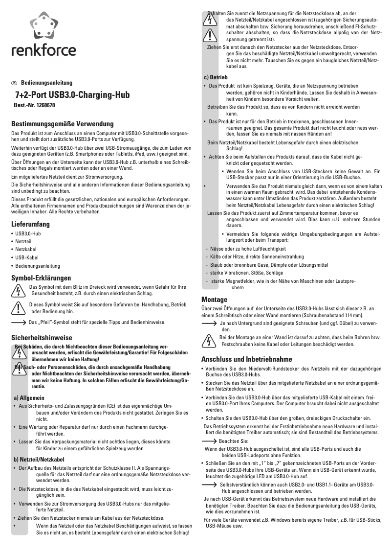 Image de la première page du manuel de l'appareil RF-4791678