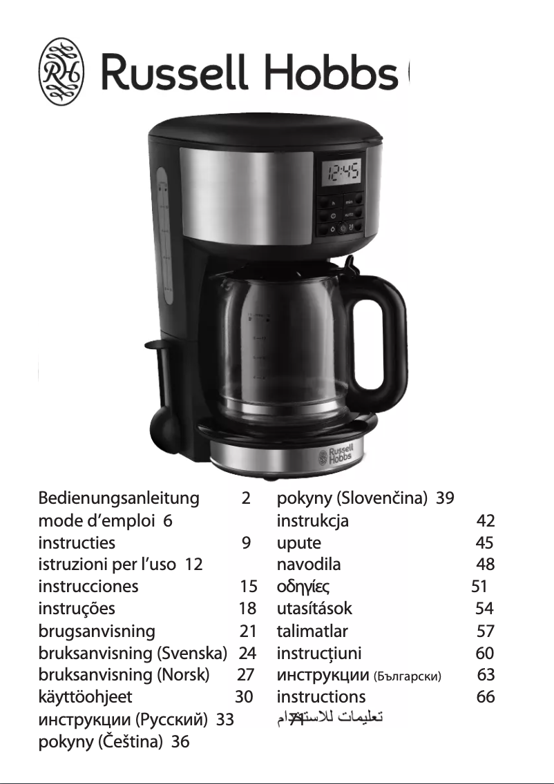 Imagen de la primera página del manual del dispositivo Buckingham