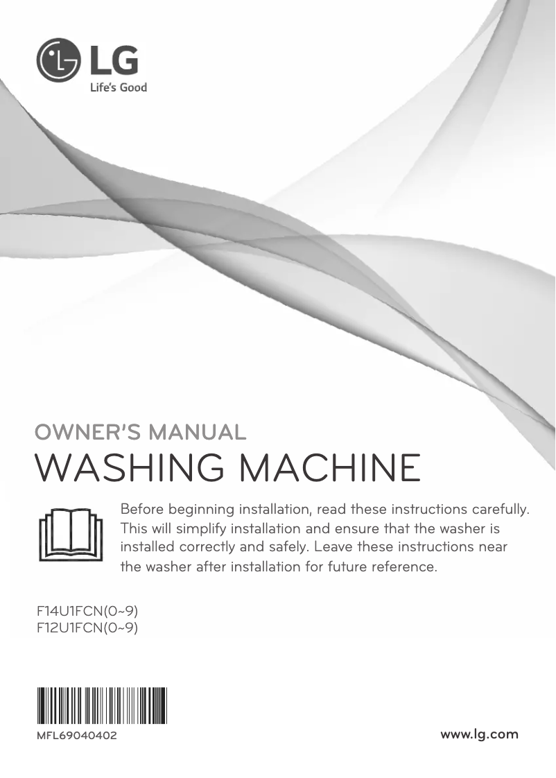 Página 1 del manual Manual de usuario LG F14U1FCN8