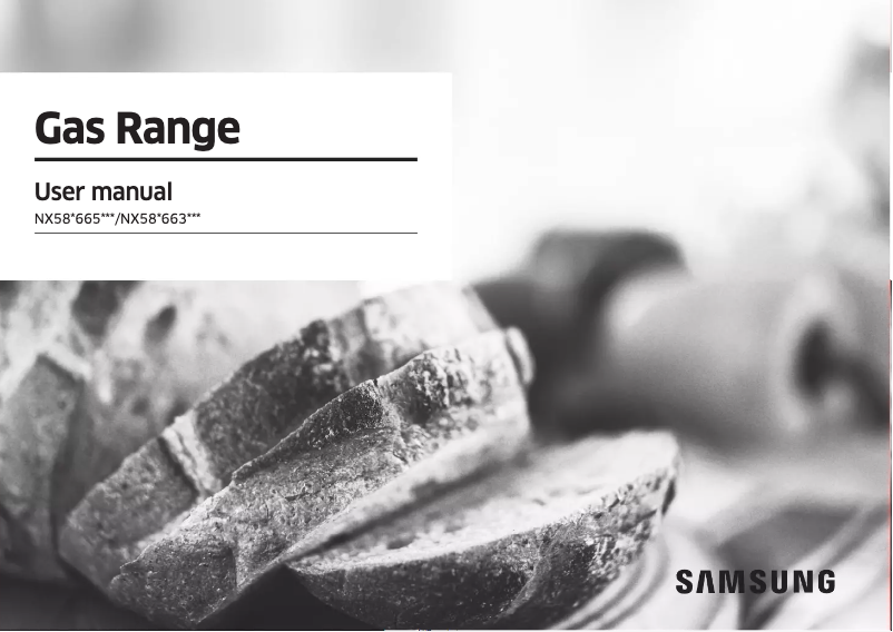 Page n°1 - Manuel utilisateur Samsung NX58M6630SS