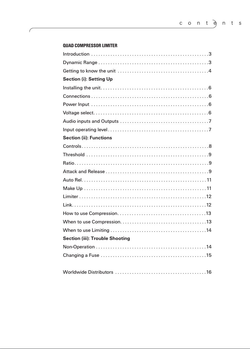 Page 1 de la notice Manuel utilisateur Focusrite Green 6