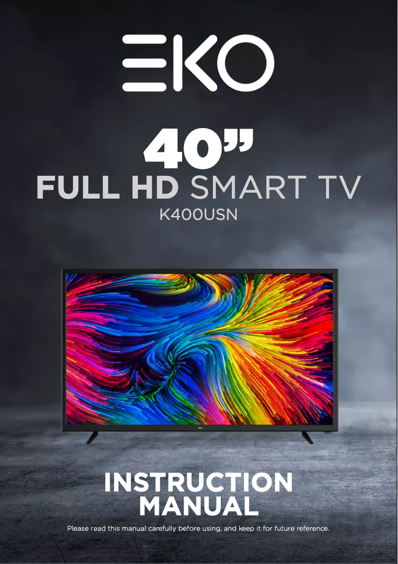 Imagen de la primera página del manual del dispositivo K400USN