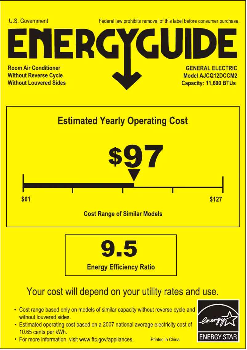 Image de la première page du manuel de l'appareil AJCQ12DCC