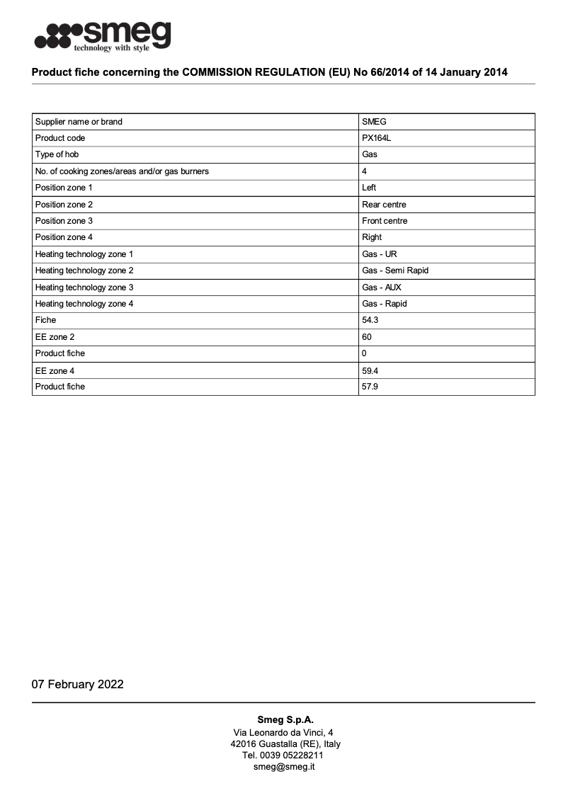 Image de la première page du manuel de l'appareil PX164L