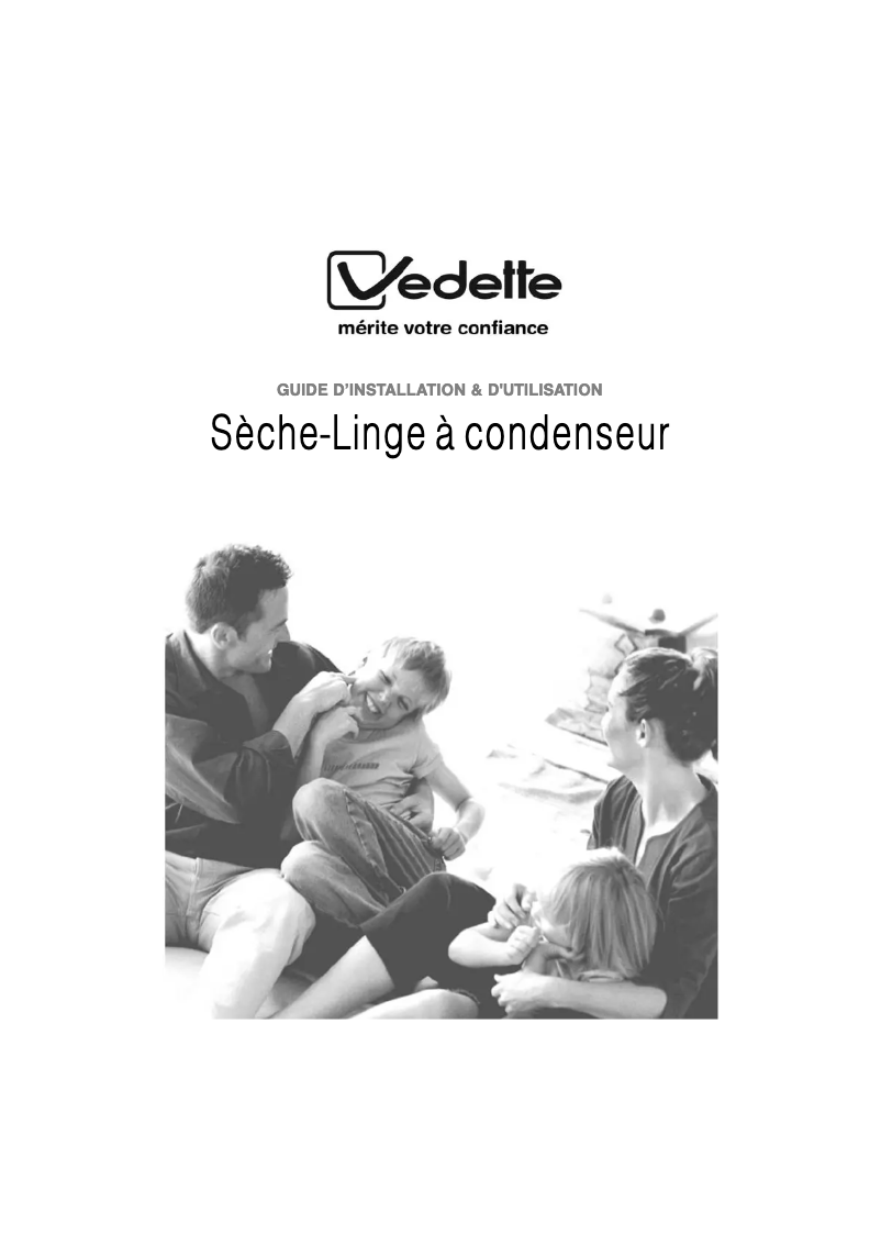 Page n°1 - Manuel utilisateur Vedette VSF610