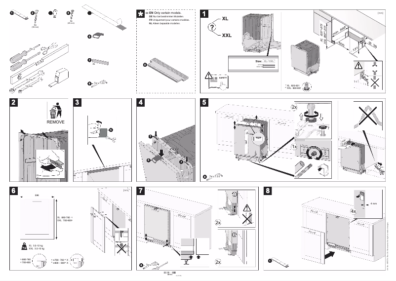 Page 1 de la notice Guide d'installation Pelgrim GVW360XL