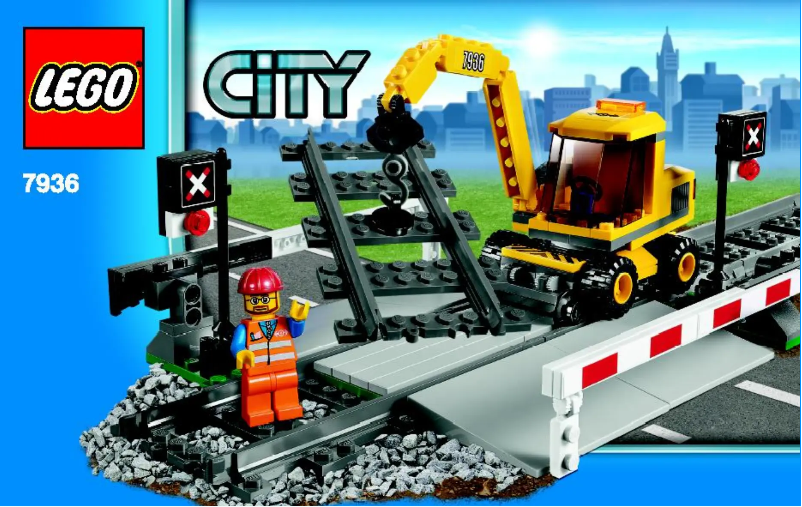Page 1 de la notice Manuel utilisateur Lego Level Crossing