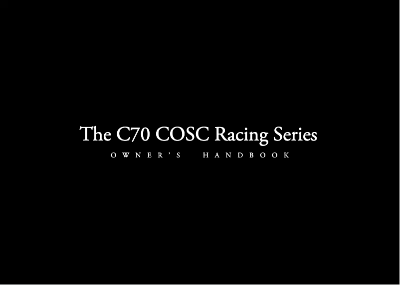 Page 1 de la notice Manuel utilisateur Christopher Ward C70 COSC