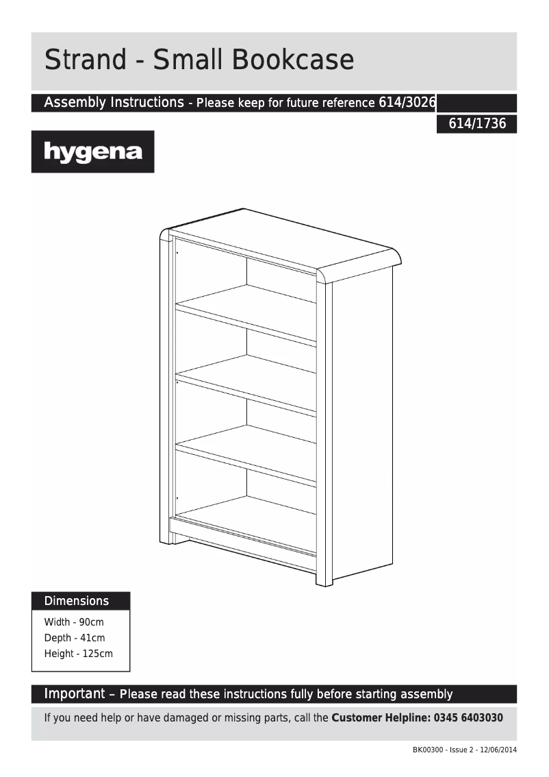 Image de la première page du manuel de l'appareil Strand