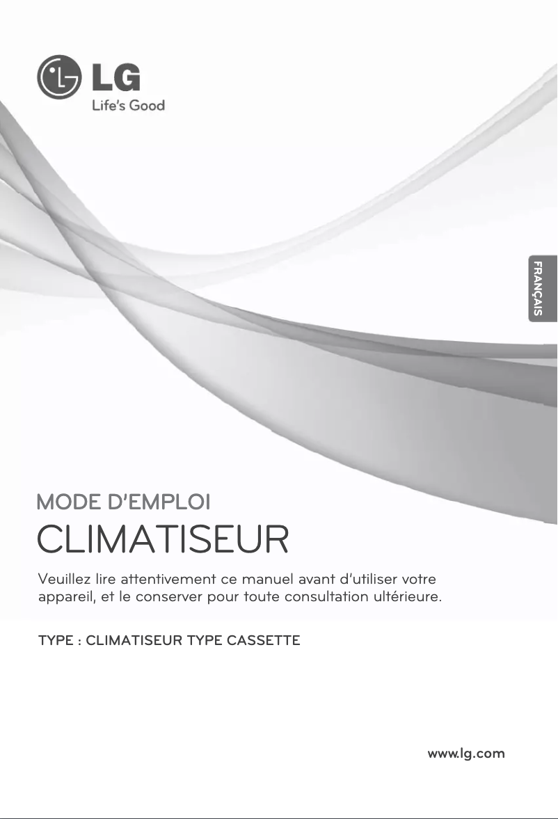 Page n°1 - Manuel utilisateur LG ARNU18GTQC2