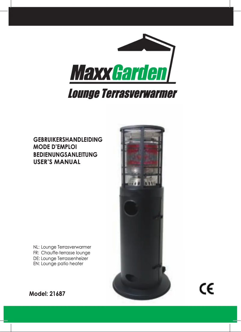 Page n°1 - Manuel utilisateur MaxxGarden 21687