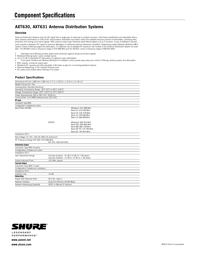 Image de la première page du manuel de l'appareil AXT630