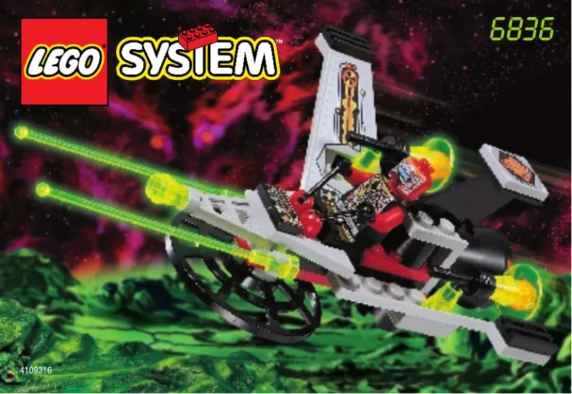 Page n°1 - Manuel utilisateur Lego Space 6836