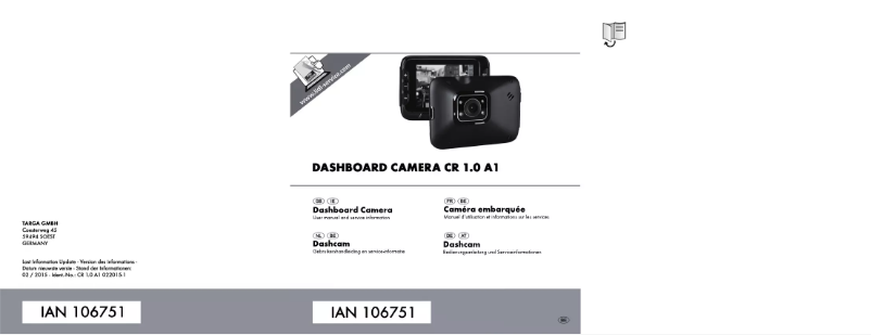 Image de la première page du manuel de l'appareil CR 1.0A1