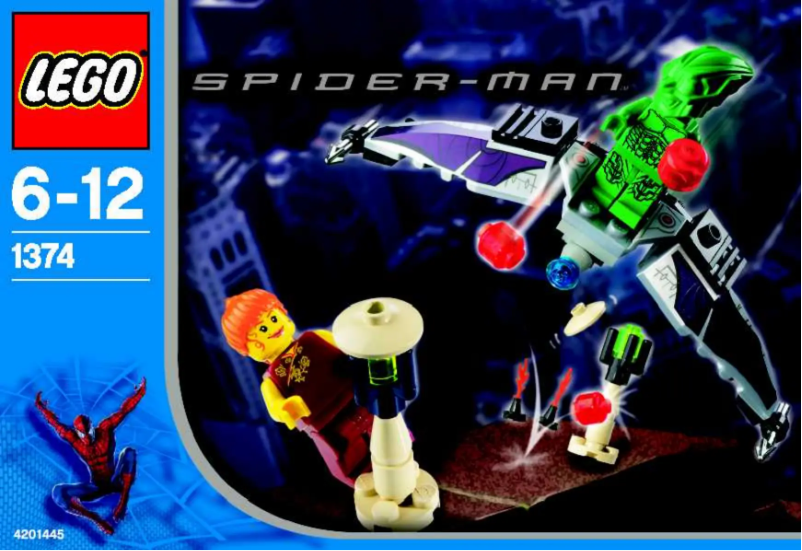 Page 1 de la notice Manuel utilisateur Lego Green Goblin (TM)