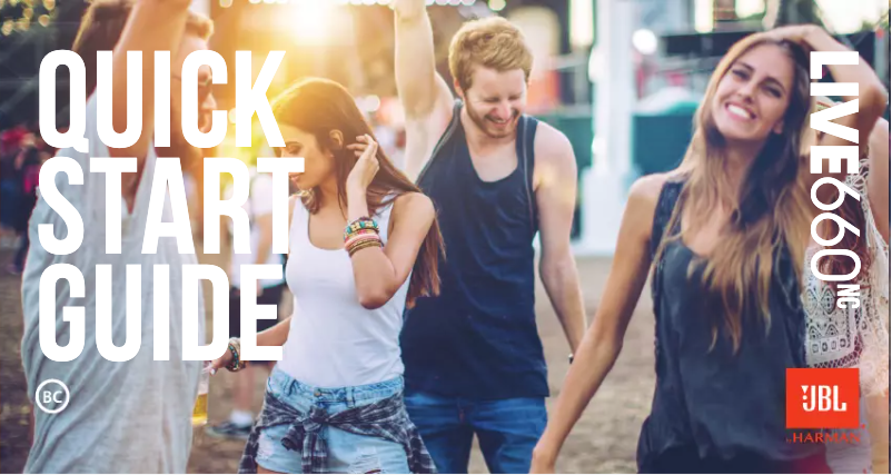 Image de la première page du manuel de l'appareil Live 660NC