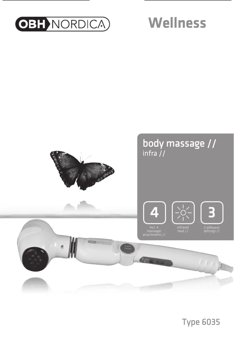 Página 1 del manual Manual de usuario OBH Nordica Infra