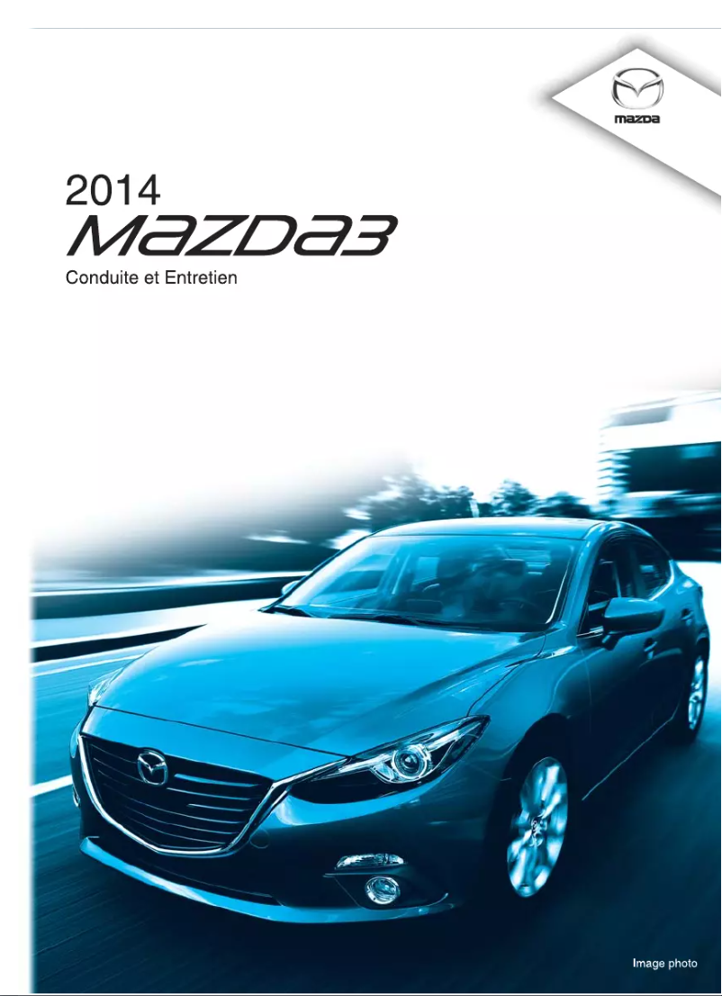 Page 1 de la notice Manuel utilisateur Mazda 3 Sport (2014)