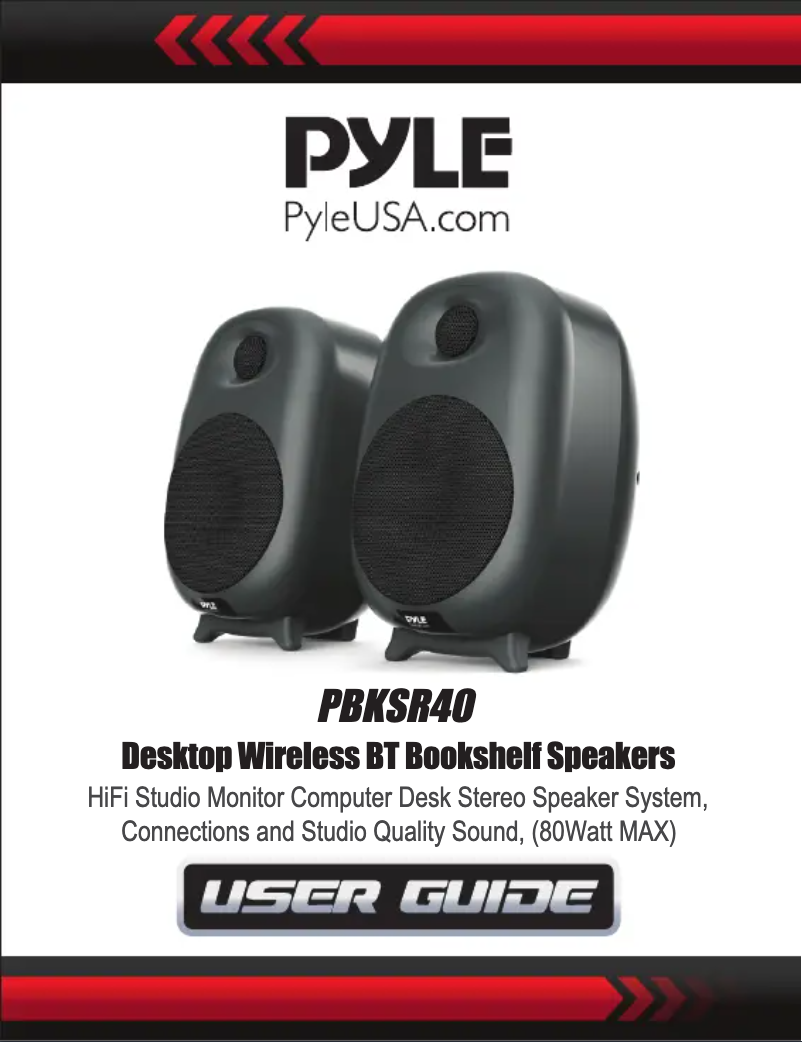 Imagen de la primera página del manual del dispositivo PBKSR40