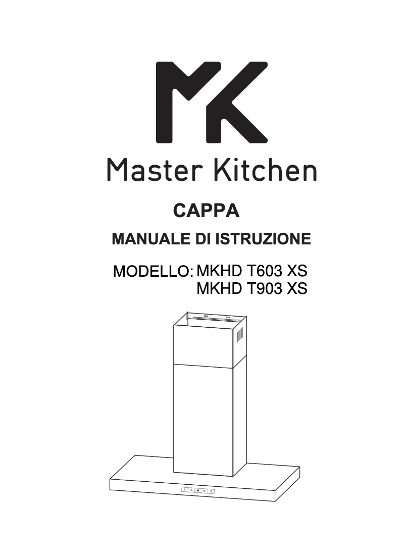Page n°1 - Manuel utilisateur Master Kitchen MKHD T903 XS
