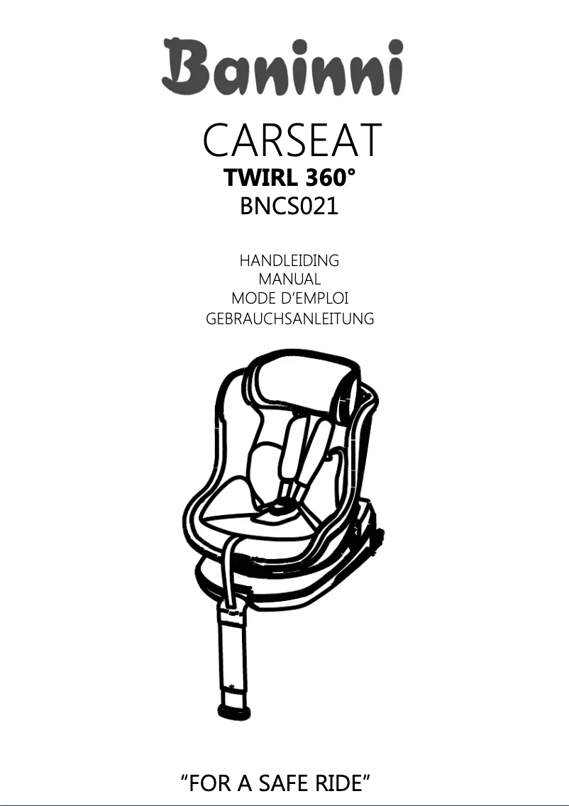 First page image of the manual for Twirl 360 BNCS021