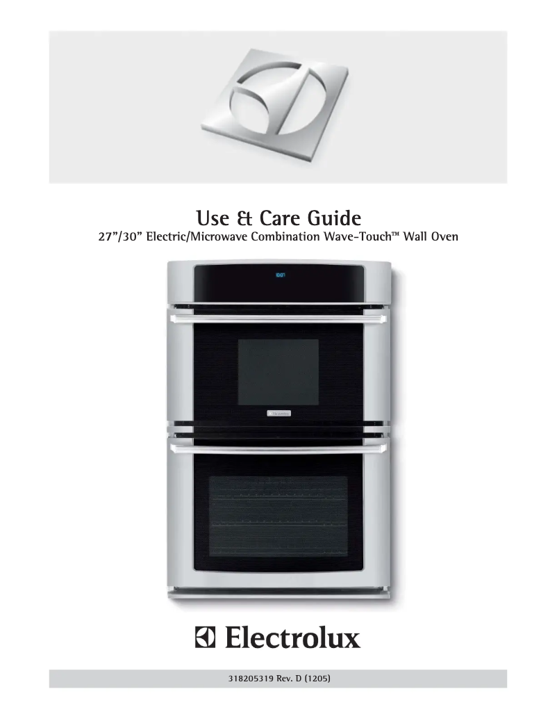 Page n°1 - Manuel utilisateur Electrolux EW27MC65JW