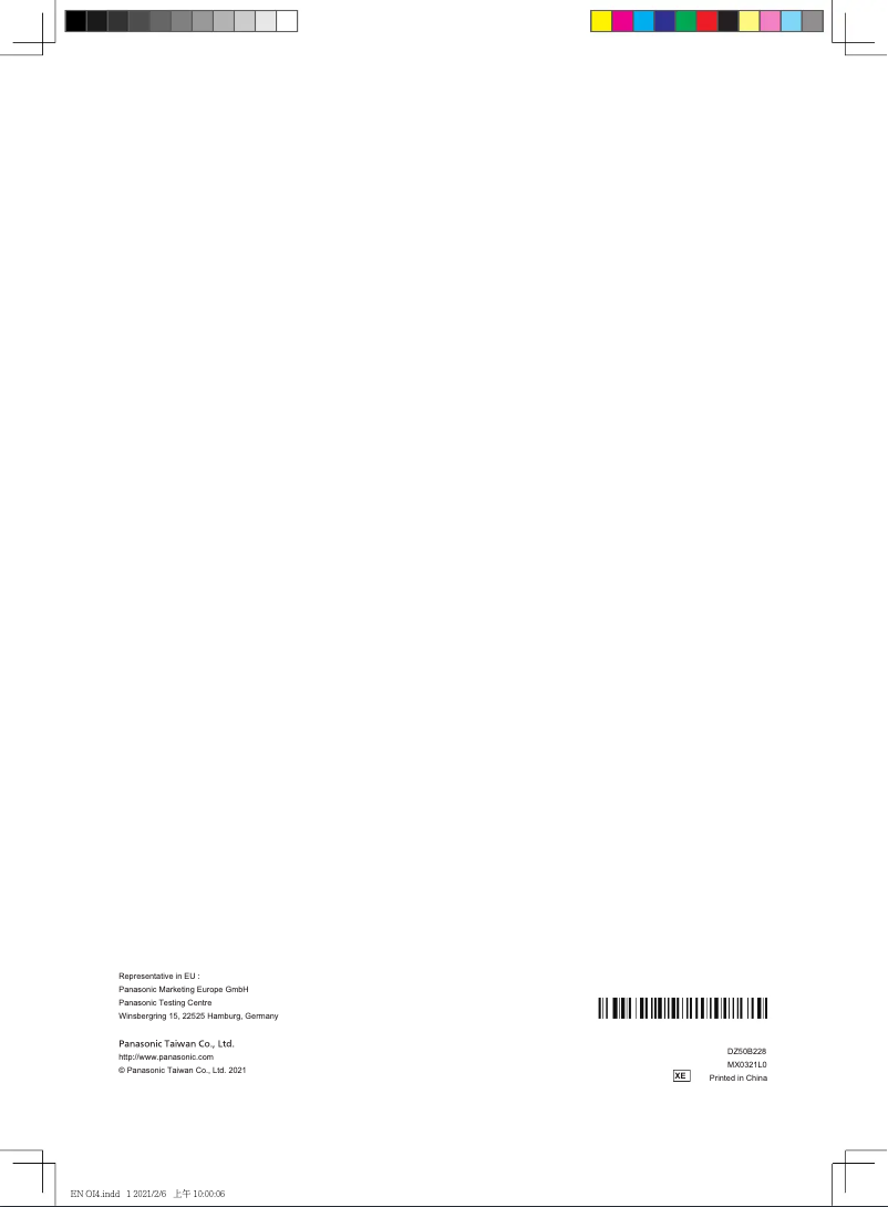 Page n°1 - Manuel utilisateur Panasonic SD-YR2550SXE