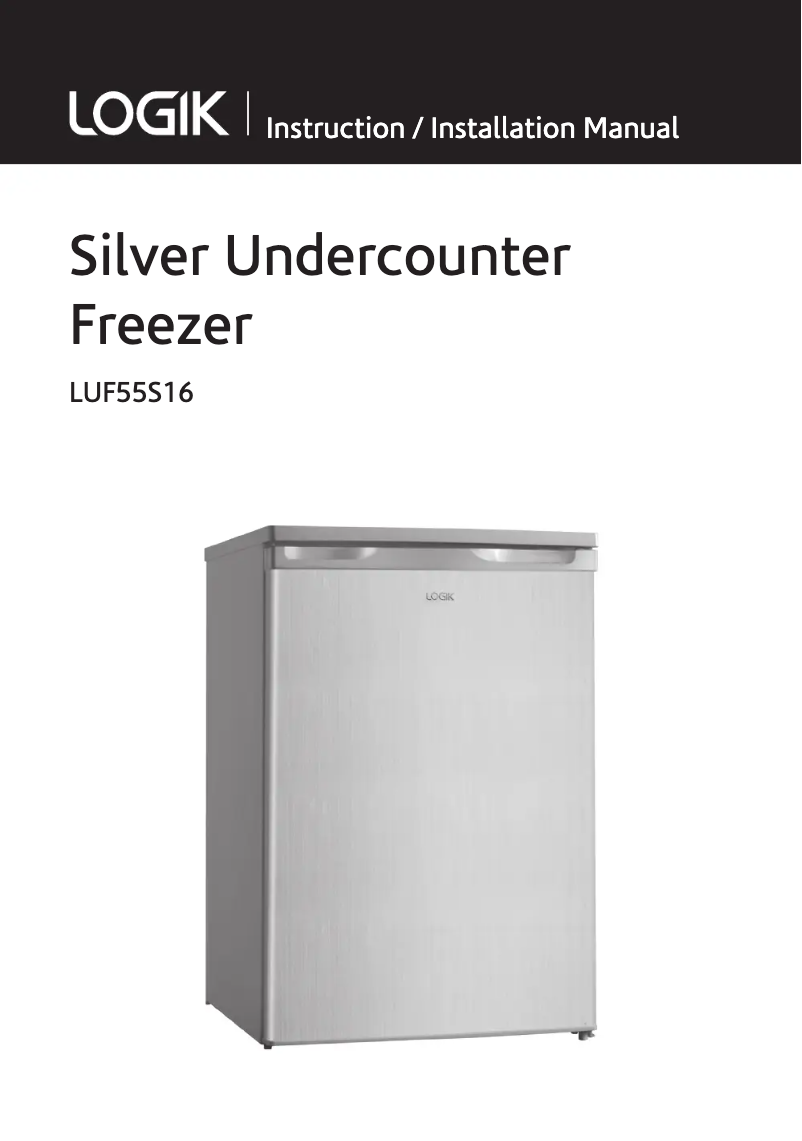 Página 1 del manual Manual de usuario Logik LUF55S16