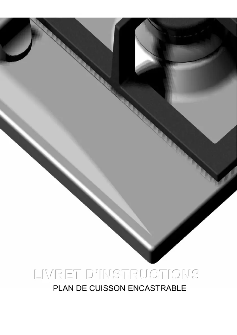 Image de la première page du manuel de l'appareil GT755BK