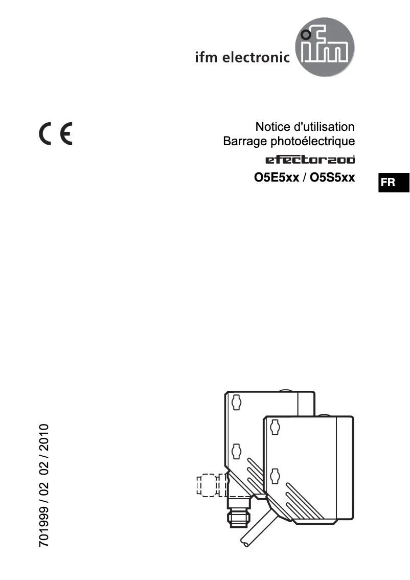 Image de la première page du manuel de l'appareil O5E502