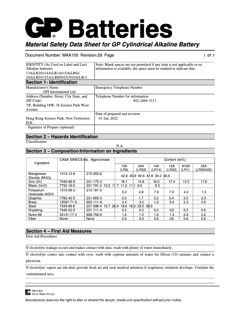Page 1 de la notice Fiche technique Klein Tools 501-915