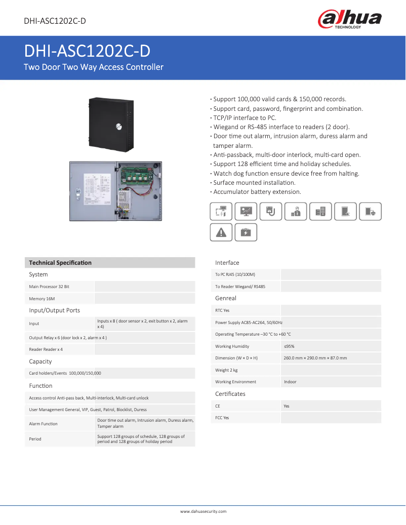 Image de la première page du manuel de l'appareil ASC1202C-D