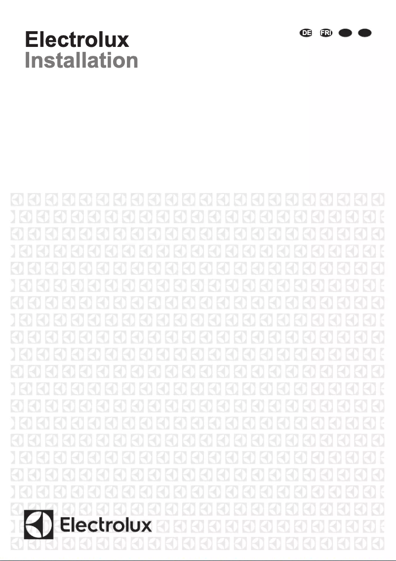 Page 1 de la notice Guide d'installation Electrolux EB7L4SW