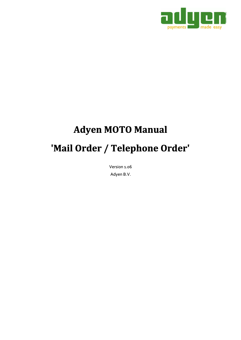 Image de la première page du manuel de l'appareil MOTO v1.06