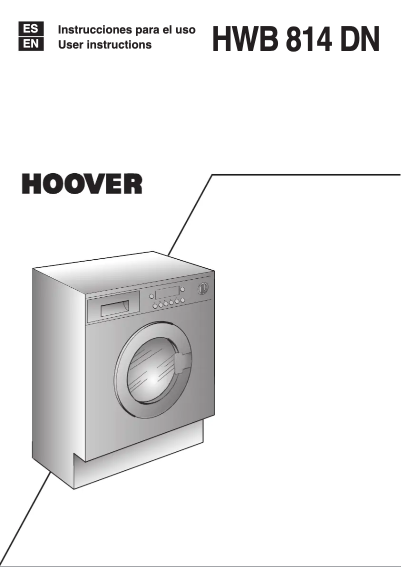 Image de la première page du manuel de l'appareil HWB 814DN1-S