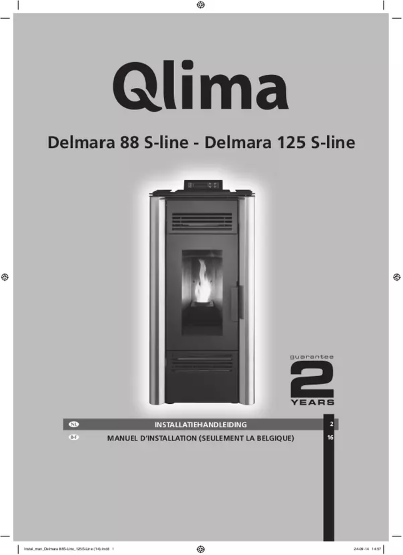 Página 1 del manual Manual de usuario Qlima Delmara 125 S-line