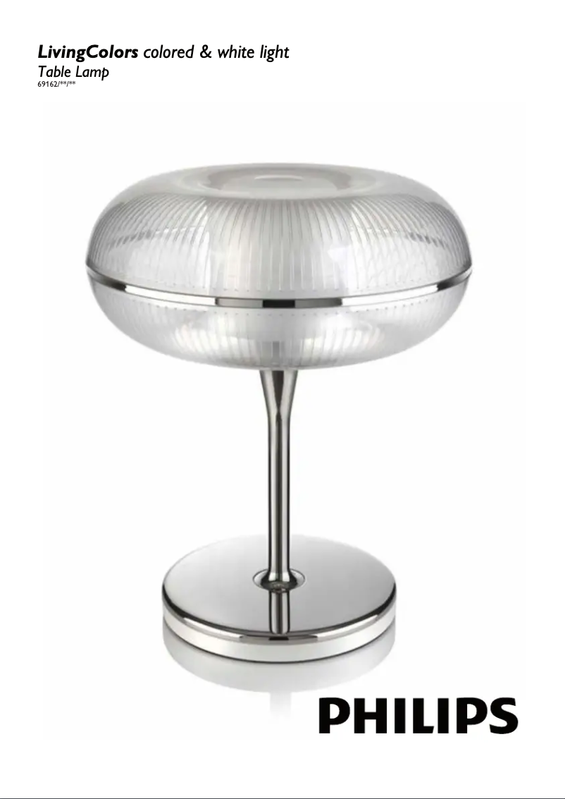 Page n°1 - Manuel utilisateur Philips LivingAmbiance 6916231PH