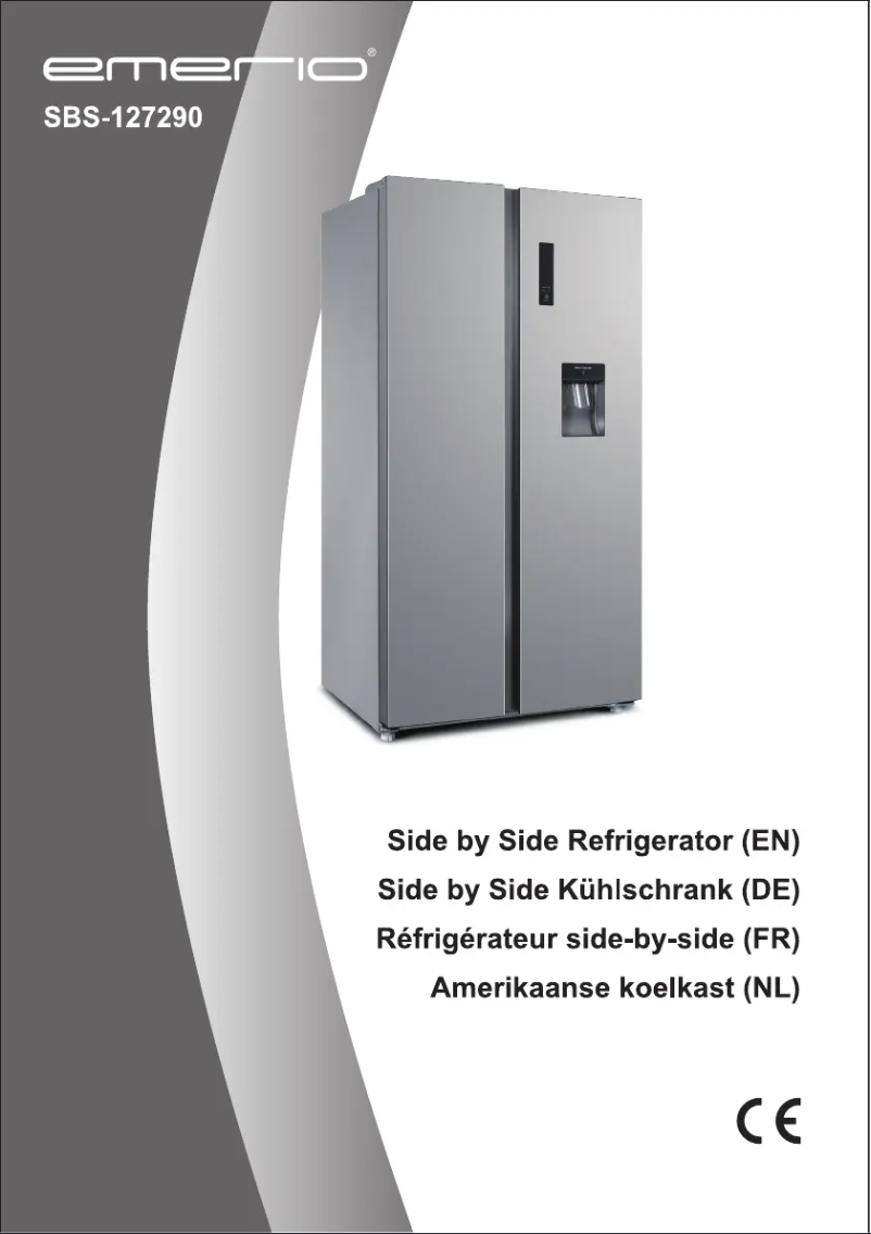 Image de la première page du manuel de l'appareil SBS-127290