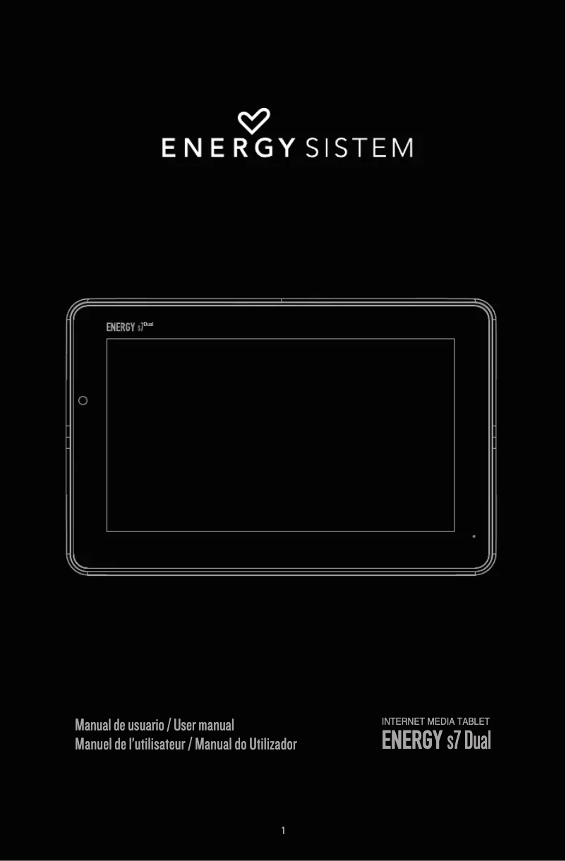 Page n°1 - Manuel utilisateur Energy Sistem S7 Dual
