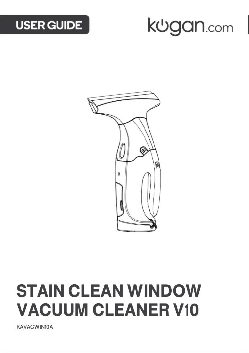 Page n°1 - Manuel utilisateur Kogan KAVACWIN10A