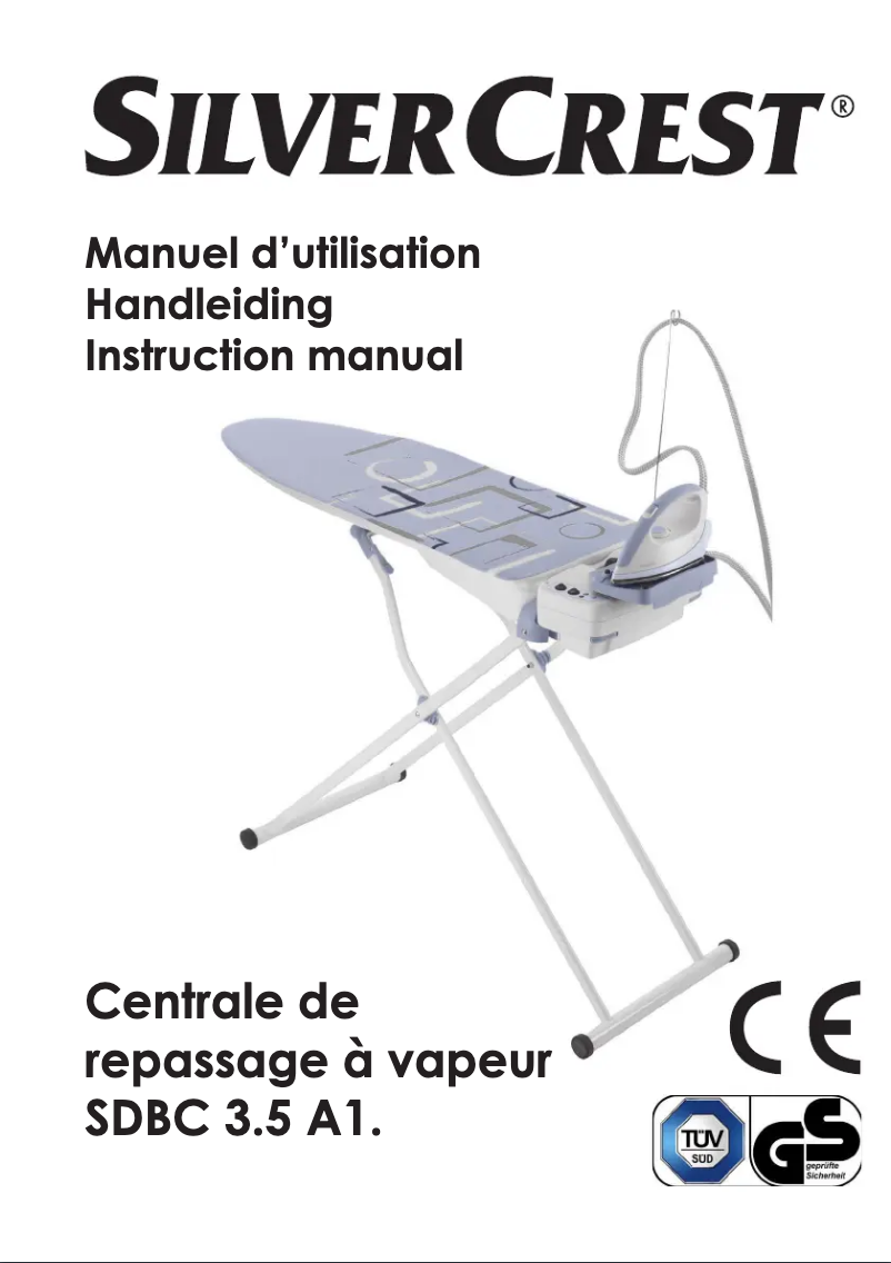 Image de la première page du manuel de l'appareil SDBC 3.5 A1