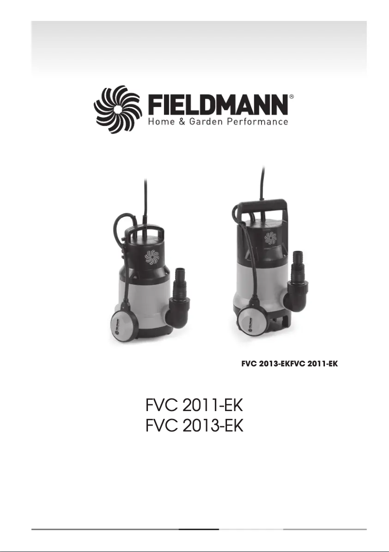 Page n°1 - Manuel utilisateur Fieldmann FVC 2013-EK