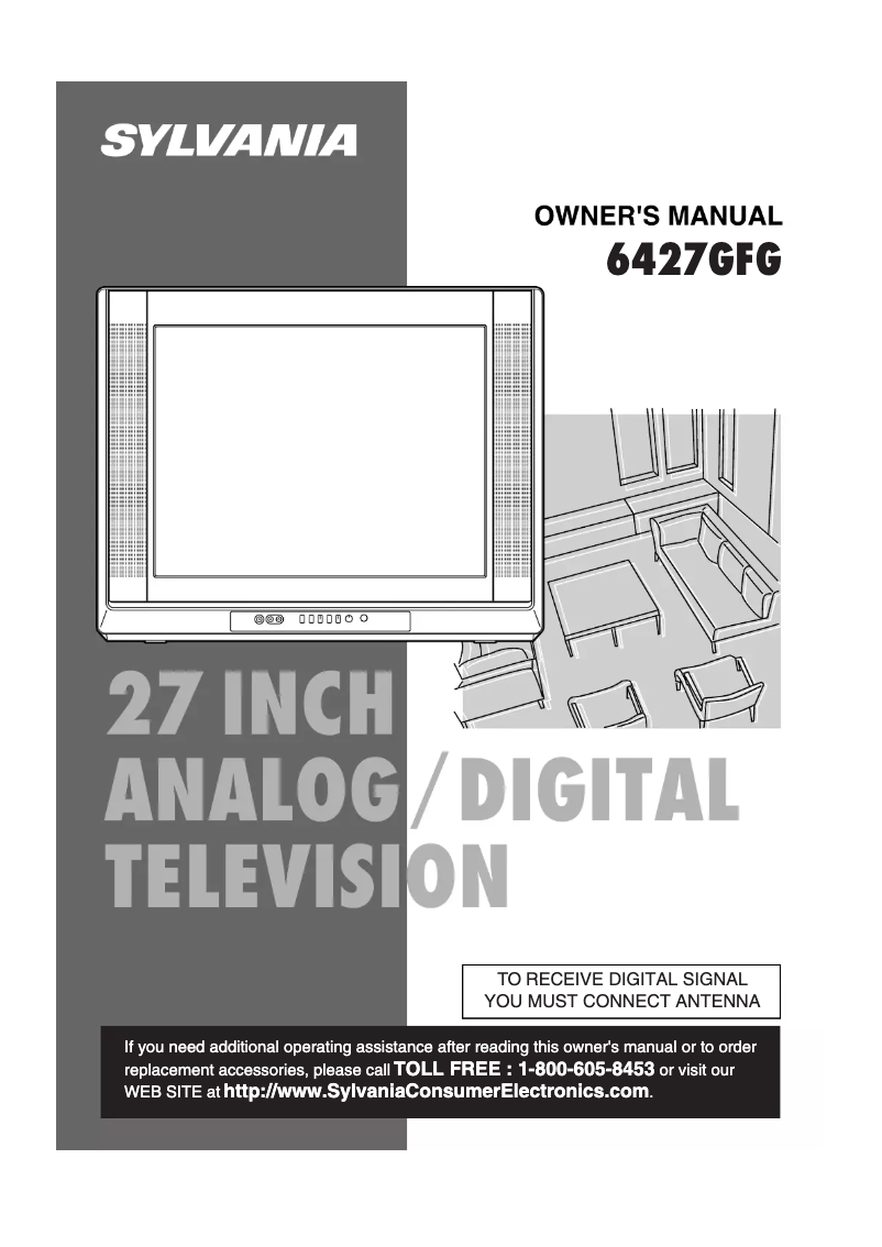 Page n°1 - Manuel utilisateur Sylvania 6427GFG