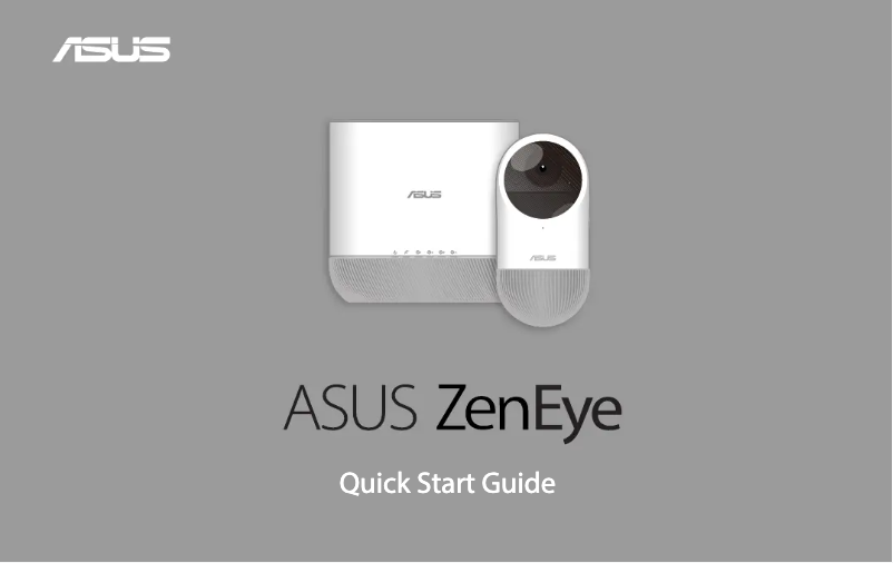 Page n°1 - Manuel utilisateur Asus ZenEye