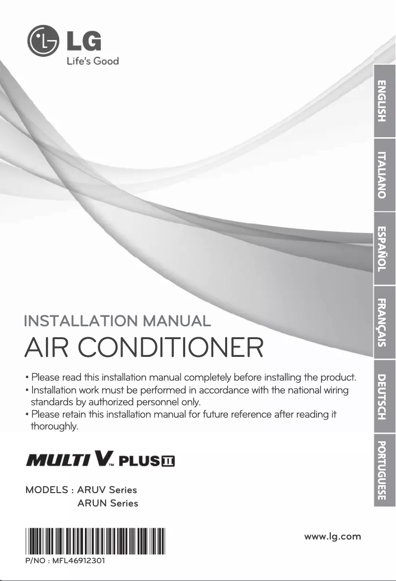 Página 1 del manual Manual de usuario LG ARUN60LT2