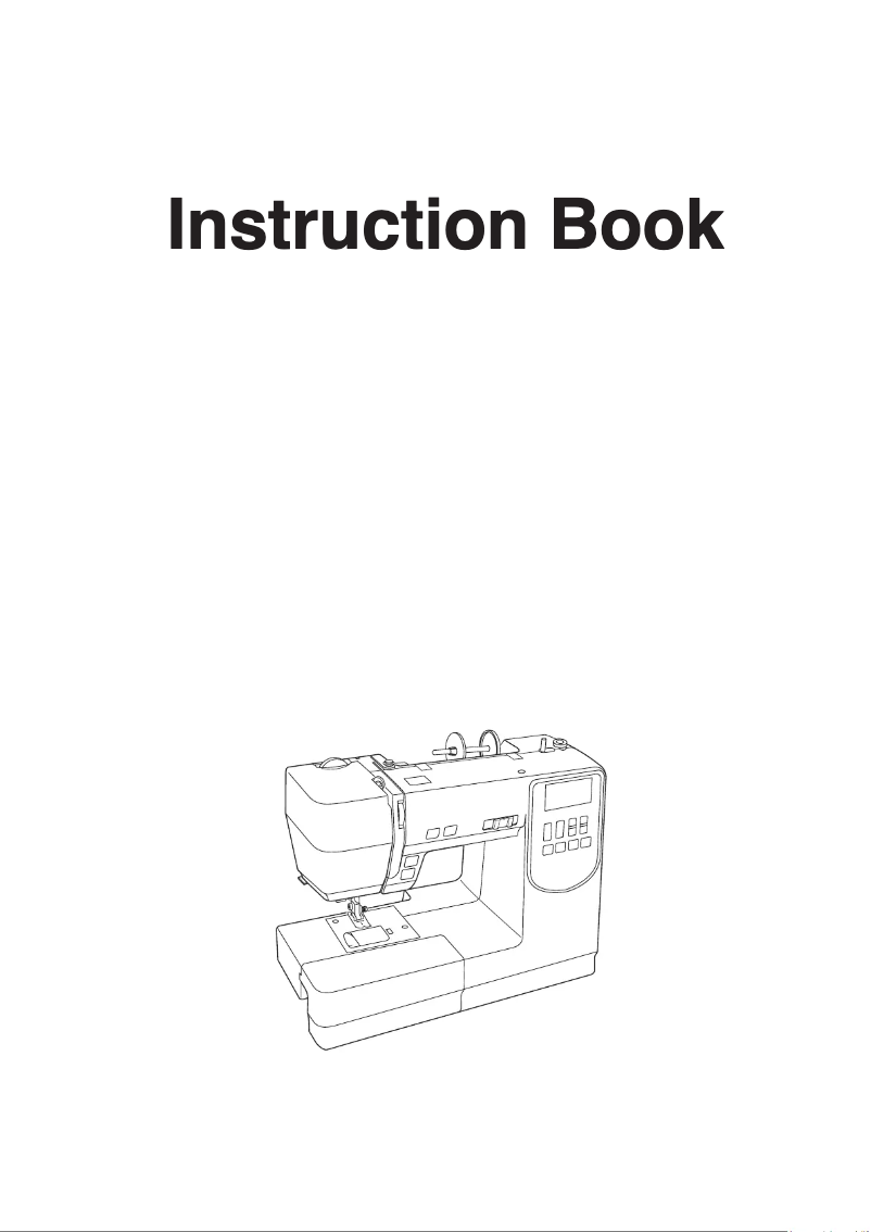 Page n°1 - Manuel utilisateur Janome DC6050
