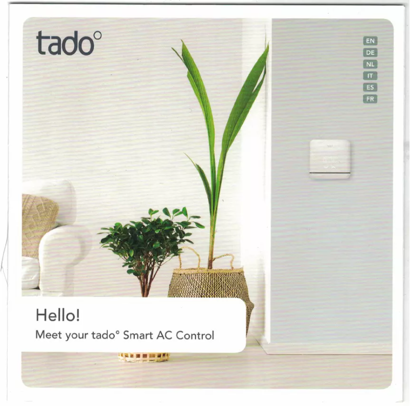 Page n°1 - Manuel utilisateur Tado Wireless Smart Thermostat V3+