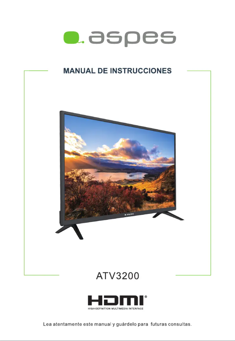 Page n°1 - Manuel utilisateur Aspes ATV3200