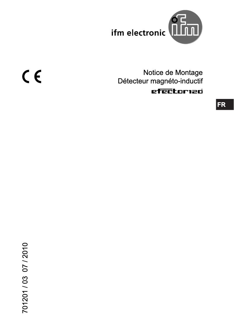 Page n°1 - Manuel utilisateur IFM MF5002
