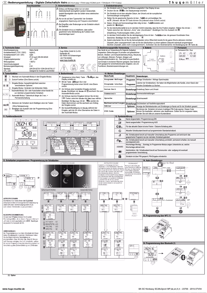 Page 1 de la notice Manuel utilisateur Paladin 170 414 easy